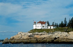 Heron Neck Lighthouse During Reconstruction 2